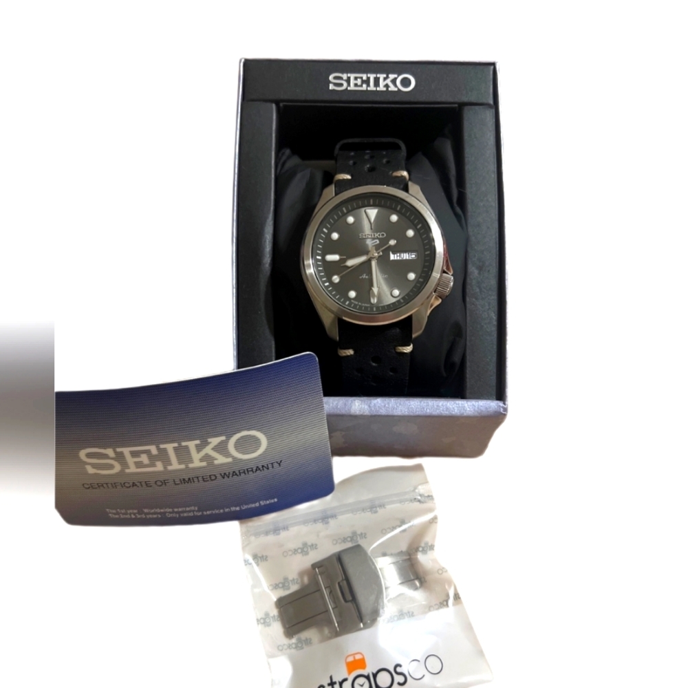 Seiko SRPE61 Watch IOB!